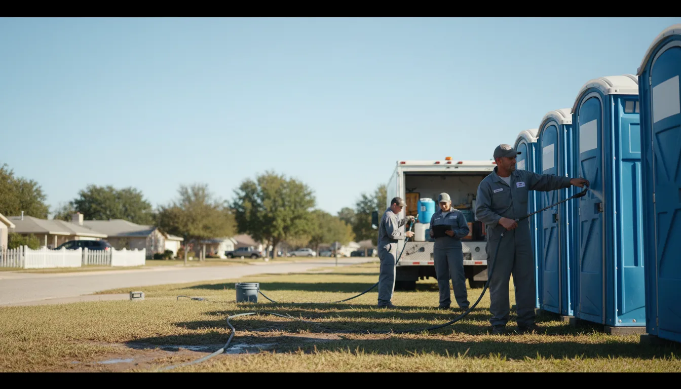 Long-Term Portable Toilet Rental in New Albin, IA near me